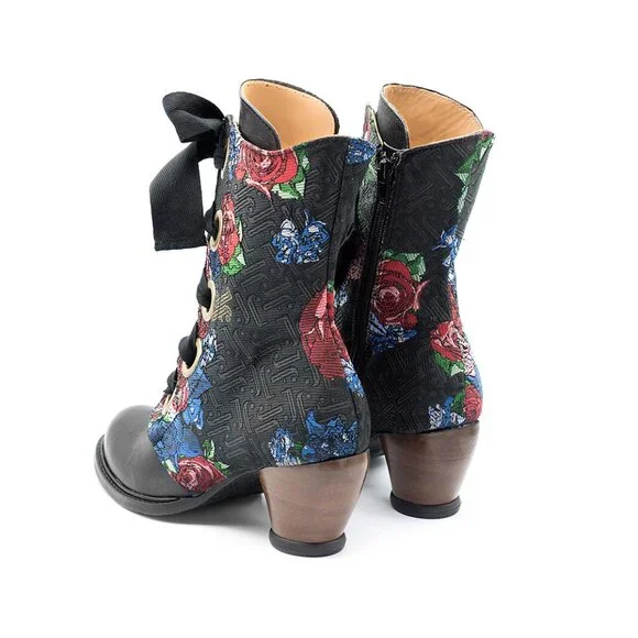 East End  Gladstone Mid-Calf Lace-Up Boots - Picture 2 of 8